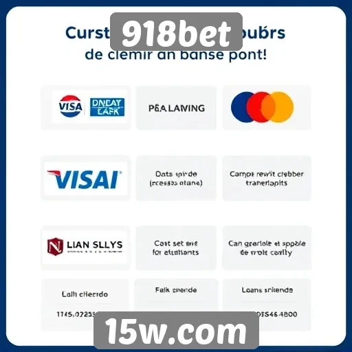 Avaliação das opções de pagamento no site 918bet